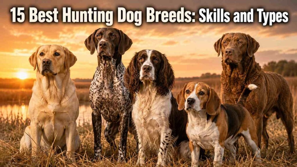 15 Best Hunting Dog Breeds Skills and Types